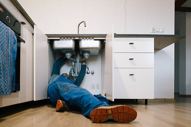 Professional Leak Detection technician working in Mocksville, NC